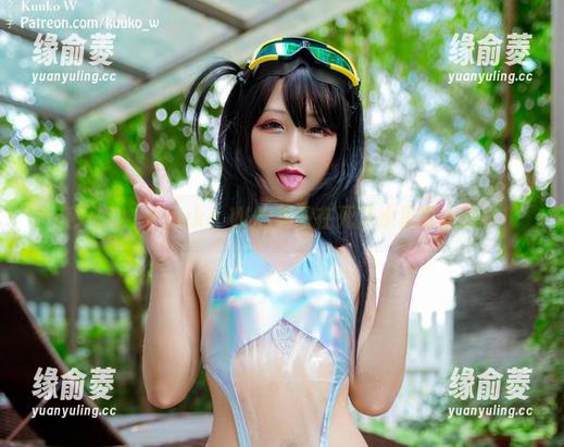 一秒在线，Kuuko W的美图在死库水里等你探秘！